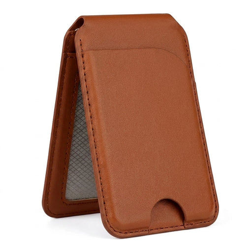 Magnetic Leather MagSafe Wallet with Stand for iPhone 16/15/14/13/12 (Not Mini)