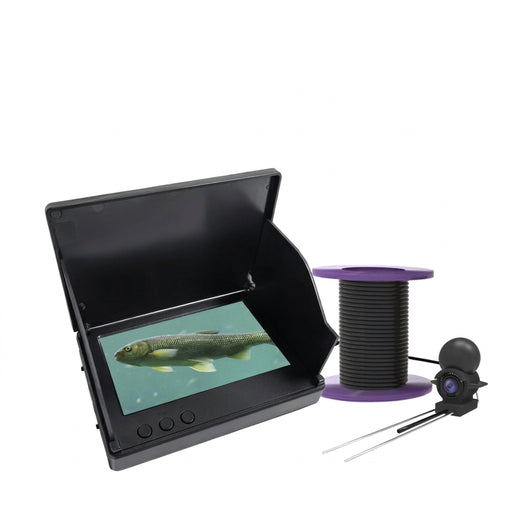 220° Underwater Fishing Camera — Handheld 4.3in LCD, 1080P Live View with Night Vision