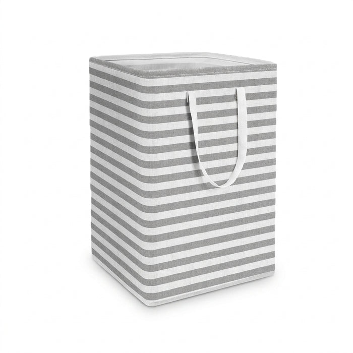 75L Collapsible Laundry Hamper with Handles — Durable Polyester Basket (40×30×60cm)