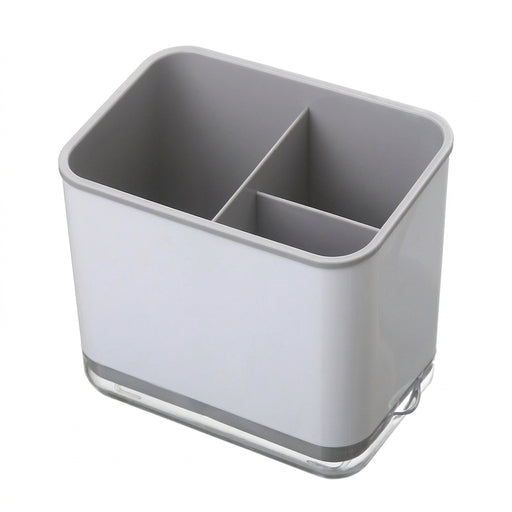 Double-Layer Cutlery Drainer with Detachable Chopstick Cage & Spoon Organiser