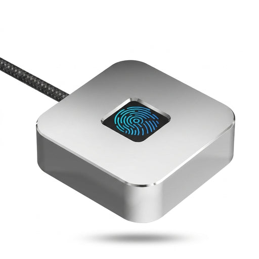 USB Fingerprint Reader for Windows Hello — 1.5m Braided Cable (Windows 11/10)
