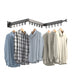 Wall-Mounted Foldable Aluminium Clothes Drying Rack — Ideal for Balcony, Bedroom & Kitchen