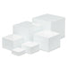 6‑piece Acrylic Buffet Risers — Stackable Hollow‑Bottom Displays for Cupcakes & Desserts