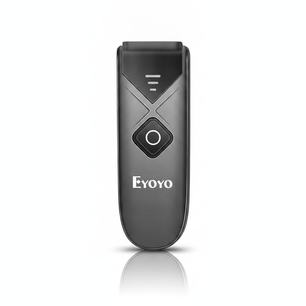Eyoyo 2D Barcode Scanner — USB, Bluetooth & 2.4G Wireless Mini 1D/2D QR Reader for iPad, iPhone, Android & PC