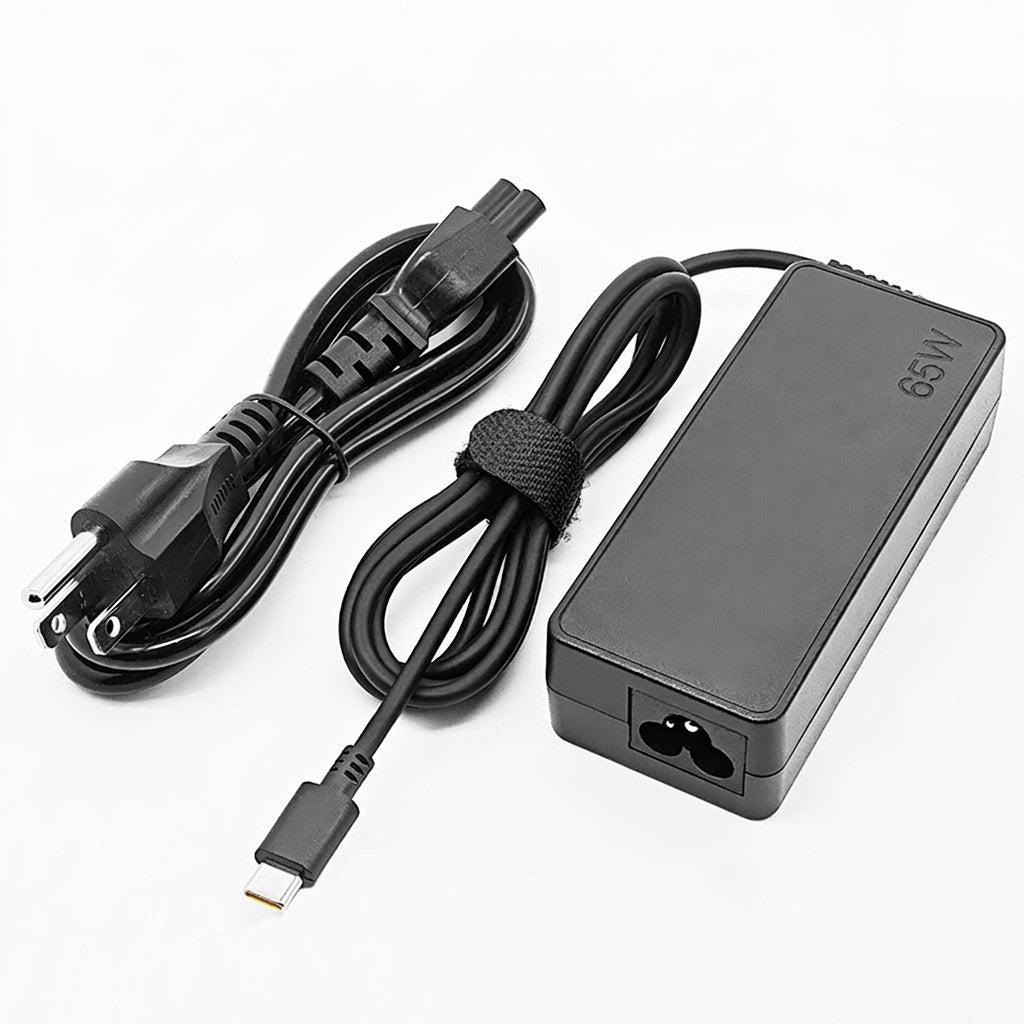 65W USB‑C Laptop Charger (20V 3.25A) – Compatible with Lenovo ThinkPad X1, Yoga & more