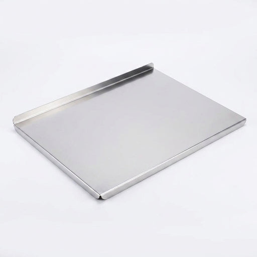 Stainless Steel Cutting Board — Heavy‑Duty Non‑Slip with Safety Lip (50x40cm or 40x30cm)