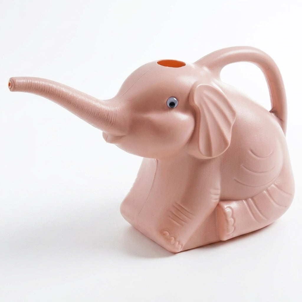 Elephant-Shaped PP Watering Can – 30 × 12 × 18 cm, Blue / Pink / Green