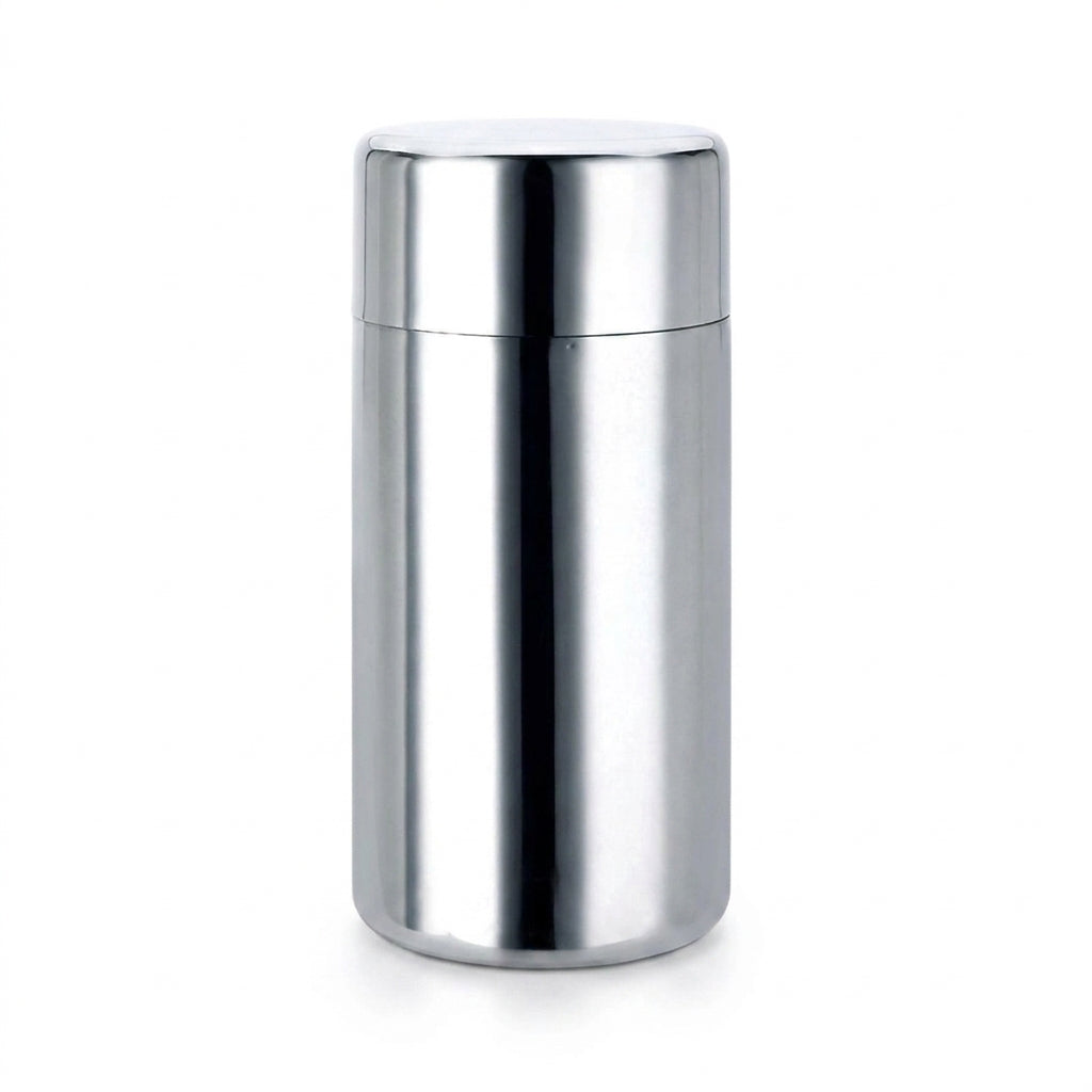 Stainless Steel Tea Canister – 400ml or 550ml with Tight-Fitting Sliding Lid