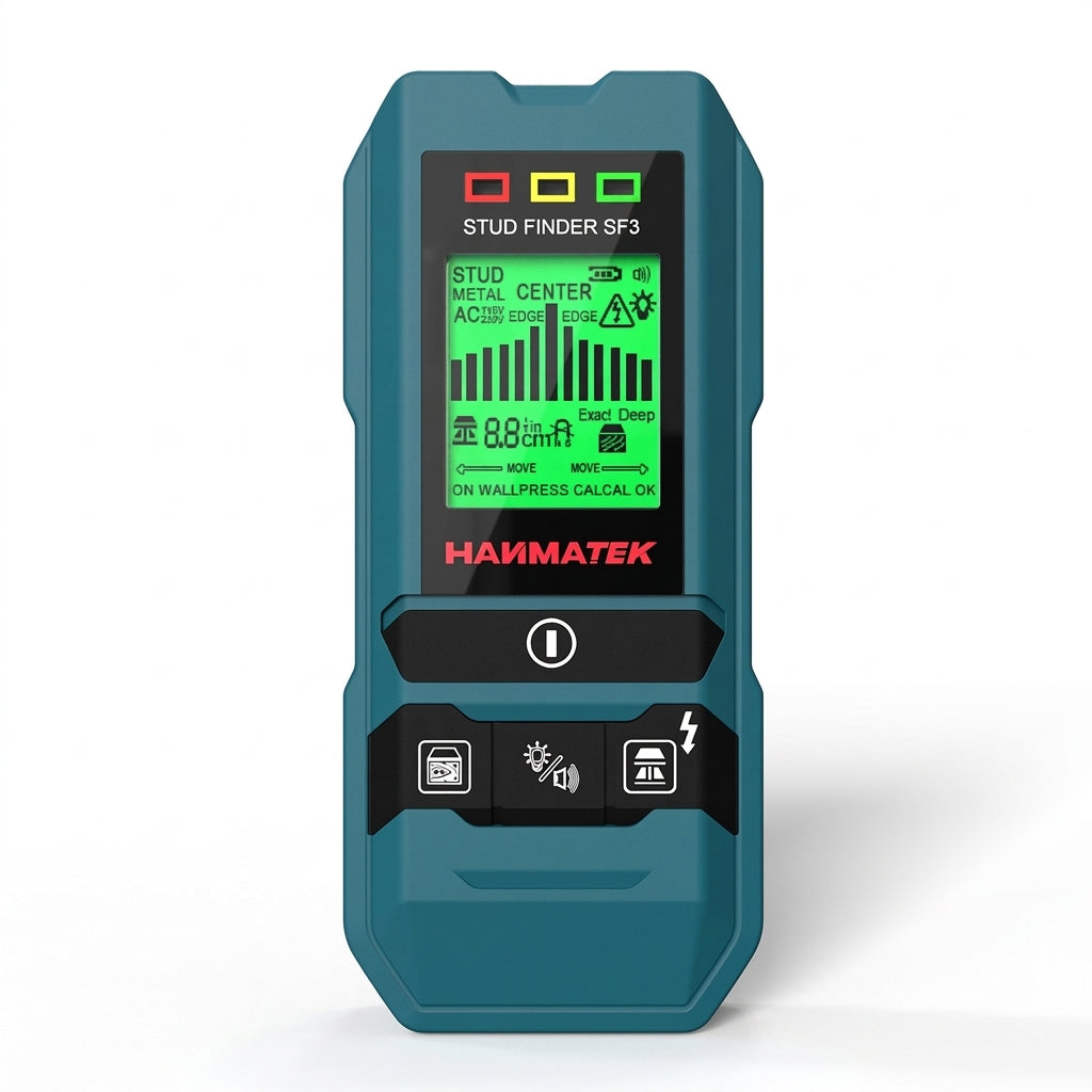 4-in-1 Wall Scanner for Wood Studs, Metal and Live Cables
