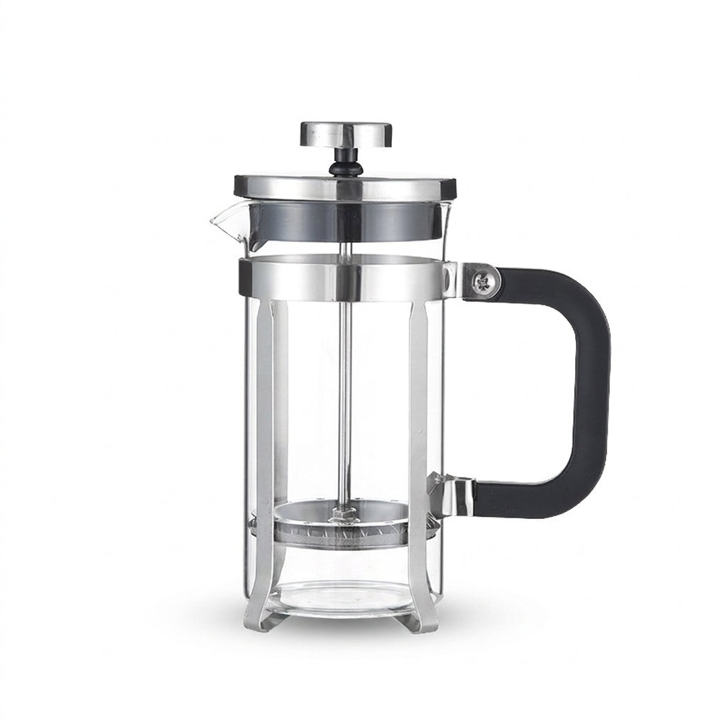 Stainless Steel French Press Coffee Maker with 4-Filter System