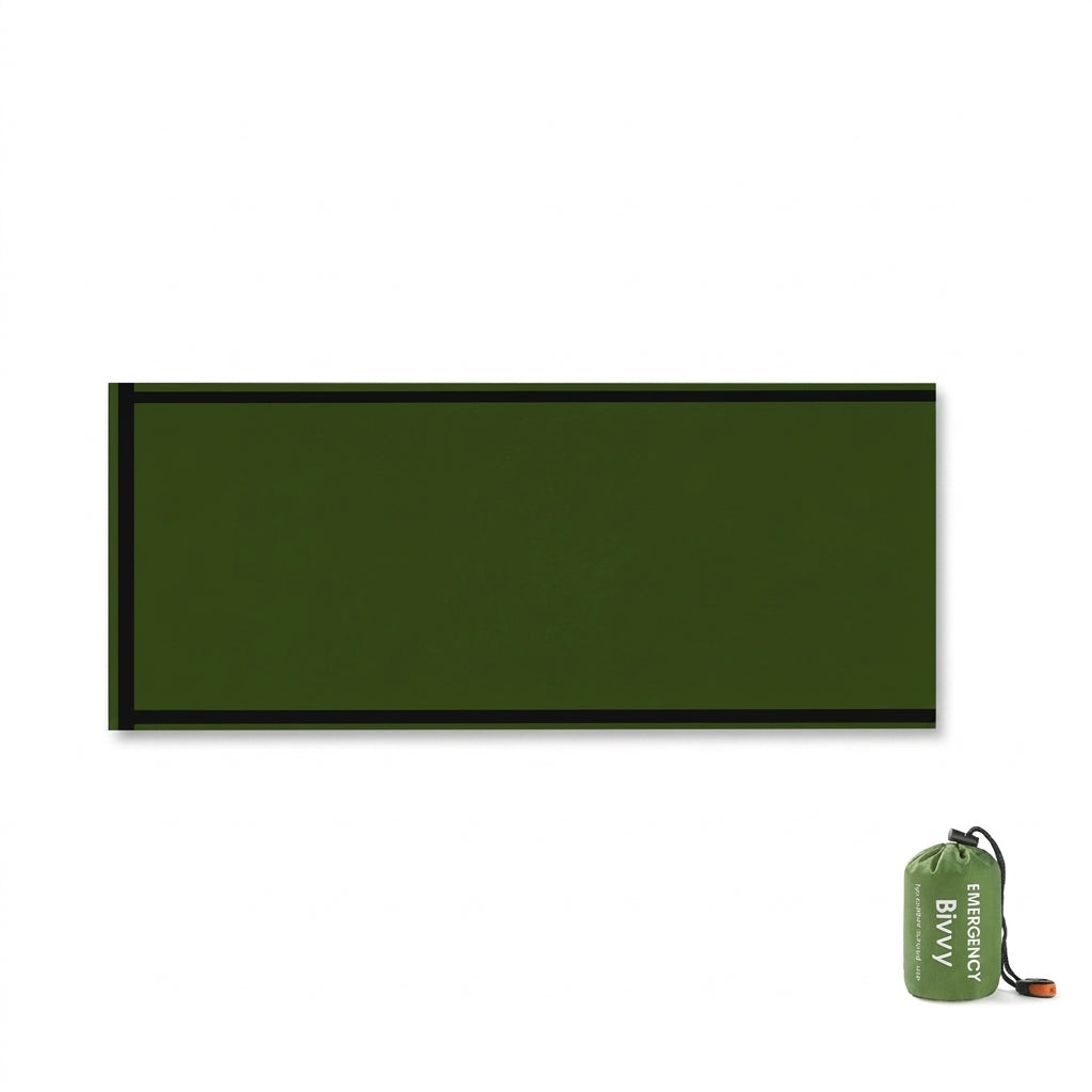 PE Aluminium-Film Emergency Thermal Sleeping Bag for Adults