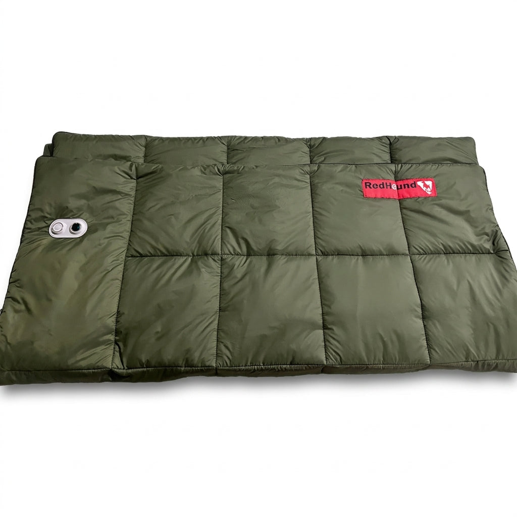 Heatable Outdoor Camping Blanket and Picnic Mat, Thickened Travel and Sofa Mat, Solid, 23 x 16.5 cm