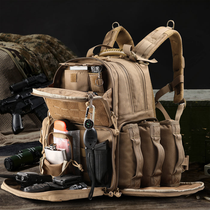 Secure Tactical Backpack - Optimized for all Tactial Carrying and Transport Needs