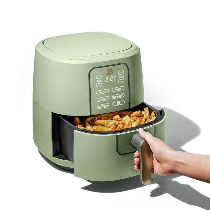 6-Quart Air Fryer: Advanced Digital Touchscreen for Efficient Everyday Cooking